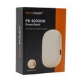 RealPower Powerbank PB-10000W,10000 mAh,beige,Wärmefunktion