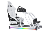 Thermaltake Racing Simulator Cockpit GR500 "Snow" White retail (Speditionsversand)