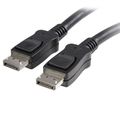 Techly DisplayPort 1.2 Audio/Video Kabel schwarz 1m
