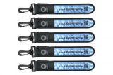 kabelmeister LED-Leuchtband Blinkl. Reflekt. blau 5er Set