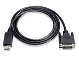 Techly DisplayPort 1.1 auf DVI Kabel schwarz 2m