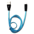 2GO USB Lade-/Datenkabel Micro-USB m.bl.LED-Beleucht. 1m