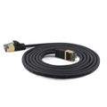Wantec Patchkabel SSTP CAT7 Ste. CAT6a d=4mm 2,00m schwarz