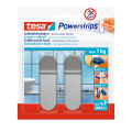tesa Powerstrips Haken S edelstahl