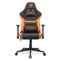 COUGAR Gaming-Stuhl Armor One V2 F, PVC/Stoff,Schwarz/Orange
