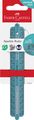 FABER-CASTELL Lineal 15 cm Sparkle ocean bruchsicher 6 Stk.