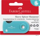 FABER-CASTELL Spitzer Doppelspitzdose Sleeve L-Hand BK