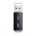 Silicon Power USB-Stick 64GB USB3.2 B02 Black BULK Mediafix