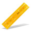 ARISTO Schriftschablone gerade 5 mm ISO 3098-1/DIN 6776