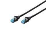 DIGITUS Patchkabel RJ45 SF/UTP Cat5e 3.00m sch. Polybeutel