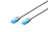 DIGITUS Patchkabel RJ45 U/UTP Cat5e 2.00m grau Polybeutel