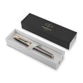 Parker Rollerball IM G.T. Grey Core Finish F Schwarz Geschenkbox