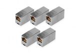DIGITUS Modular Kupplung RJ45 CAT 5e, Klasse D 5 Stück