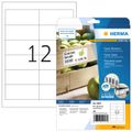 HERMA Etiketten A4 weiß 97x42,3 mm extrem haftend 300 St.
