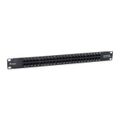 Equip Patchpanel 50x RJ45 Cat3 19" UTP 1HE ISDN schwarz