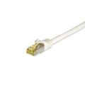 Equip Patchkabel Cat6A S/FTP 2xRJ45 0.50m weiß Cat7ProLSZH Polybeutel