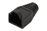DIGITUS Knickschutztüllen für RJ45 Stecker, 8P8C schwwarz