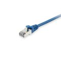 Equip Patchkabel Cat6 S/FTP 2xRJ45 1.00m blau LSZH Polybeutel