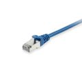 Equip Patchkabel Cat6 S/FTP 2xRJ45 10.00m blau LSZH Polybeutel