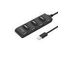 Equip USB-Hub 7-Port 2.0 ->7x2.0 480Mbps o.Netzteil sw