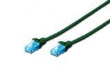 DIGITUS CAT 5e U/UTP Patchkabel, 2m, grün
