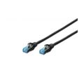 DIGITUS CAT 5e U/UTP Patchkabel, 5m, schwarz