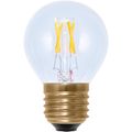 SEGULA LED Golfball klar E27 2,5W 260Lm 2200K dimmbar