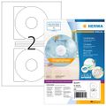 HERMA CD-Etiketten A4 weiß 116 mm Papier opak 200 St.