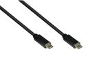 Good Connections USB 3.1 (Gen.1) Kabel USB-C schwarz 0,2m