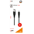 2GO USB Lade-/Datenkabel USB Type-C 1m schwarz