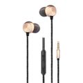 2GO In-Ear Stereo-Headset "Deluxe" - schwarz/gold