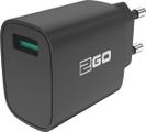2GO Ladegerät 18W 1x USB-C schwarz