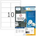 HERMA Adressetiketten A4 weiß 96x50,8 mm 1000 St.