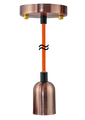 SEGULA Pendelleuchte MIAMI E27 2.0m Rose-Kupfer