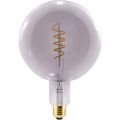 SEGULA LED Grand Globe 200 Curved smokey grau E27 6,5W 1900K