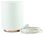SEGULA Tischlampe kupfer-weiß