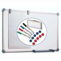 MAUL Whiteboard MAULpro 90x120cm komplett Set