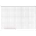 MAUL Whiteboard MAULstandard, Raster 10x10mm, 100x150 cm