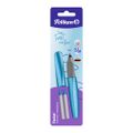 Pelikan Tintenroller Twist R457 Frosted Blue +2P Blister