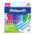 Pelikan Fasermaler Colorella Star C302 24 ST sortiert Faltschachtel
