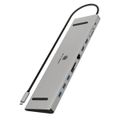 Dockingstation IcyBox USB-C -> HDMI/VGA/USB-A/USB-C/3,5mm