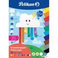 Pelikan Tonpapier Block TZPB, 20 Blatt, 23x33cm, Rainbow