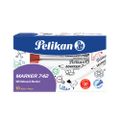 Pelikan Whiteboard Marker 742 Rot Meißeldocht