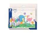 STAEDTLER Temperafarbe Pearl Noris 6St FS