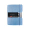 Herlitz Notizheft flex A5 40 Bl. Leinenoptik FSC Mix hellbl.