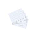 Herlitz Karteikarten A8 100 kariert weiß hf