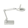 MAUL LED Lupenleuchte Viso mit Standfuß weiß
