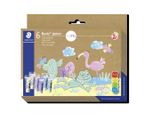 STAEDTLER Fingermalfarbe NJ Pastell 6St Etui