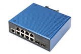 DIGITUS Switch 8+2 -Port L2 managed Gigabit Ethernet FPC