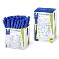 STAEDTLER Fineliner Noris writing pen 0,6mm 50Stk. blau retail